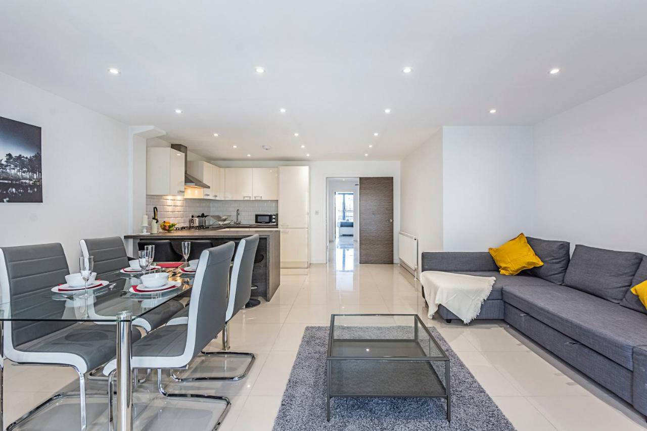 Modern Apartment Canary Wharf Londyn Zewnętrze zdjęcie