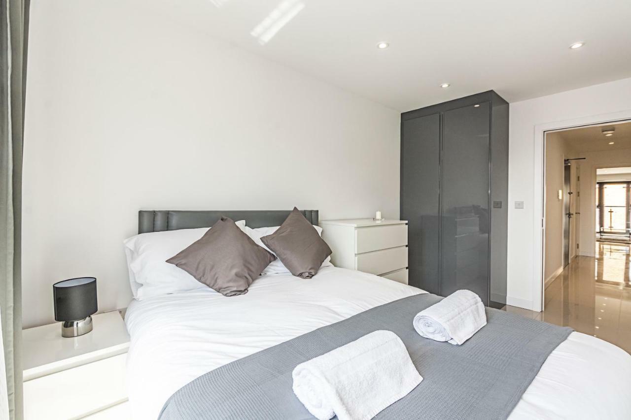 Modern Apartment Canary Wharf Londyn Zewnętrze zdjęcie