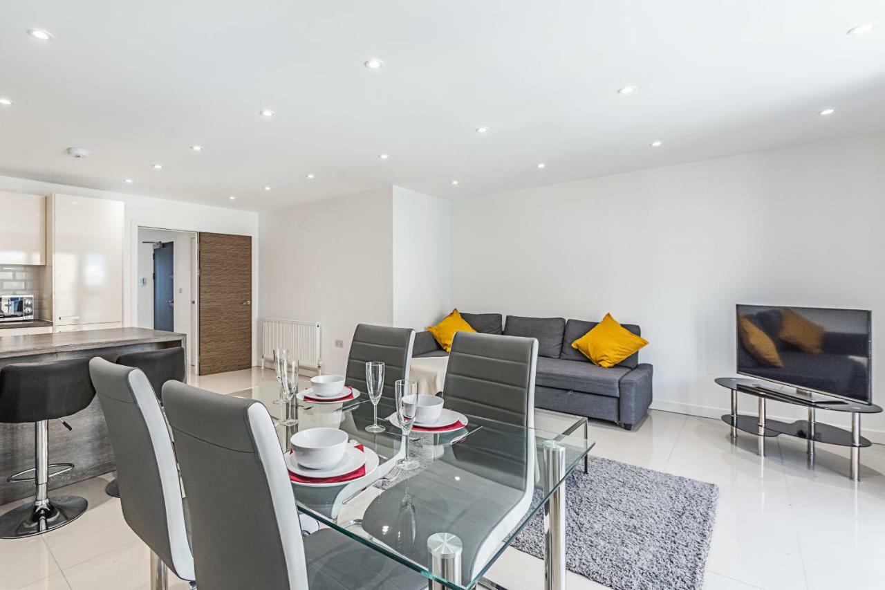 Modern Apartment Canary Wharf Londyn Zewnętrze zdjęcie